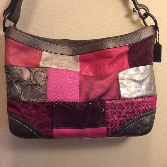 Coach Patchwork Large Purse - Picture 2 of 16